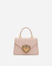 Dolce & Gabbana Small smooth calfskin Devotion bag Pink BI1261AS204
