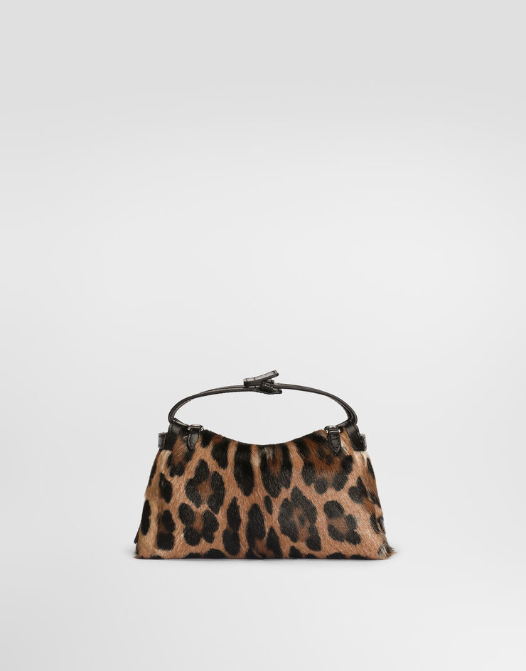 Dolce & Gabbana Bolso Vittoria con estampado de leopardo Print BB7889AX853