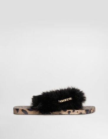 Dolce & Gabbana شبشب بطبعة فهد Dolce&Gabbana x Havaianas متعدد الألوان VH0003VH000