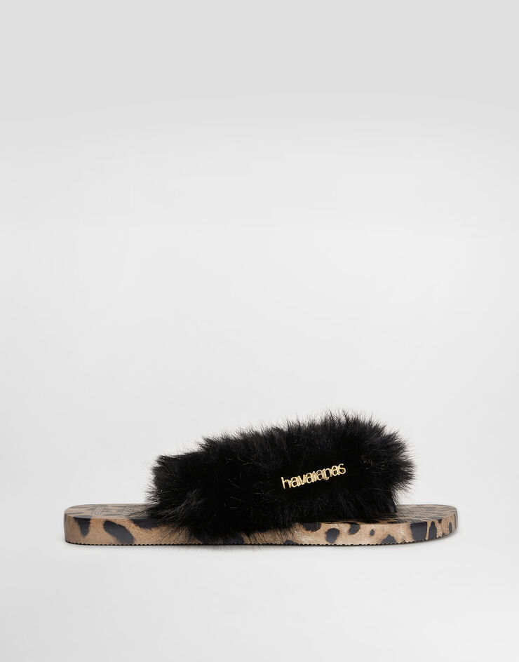 Dolce & Gabbana Dolce&Gabbana x Havaianas Flip-Flop Leopard Multicolor VH0003VH000