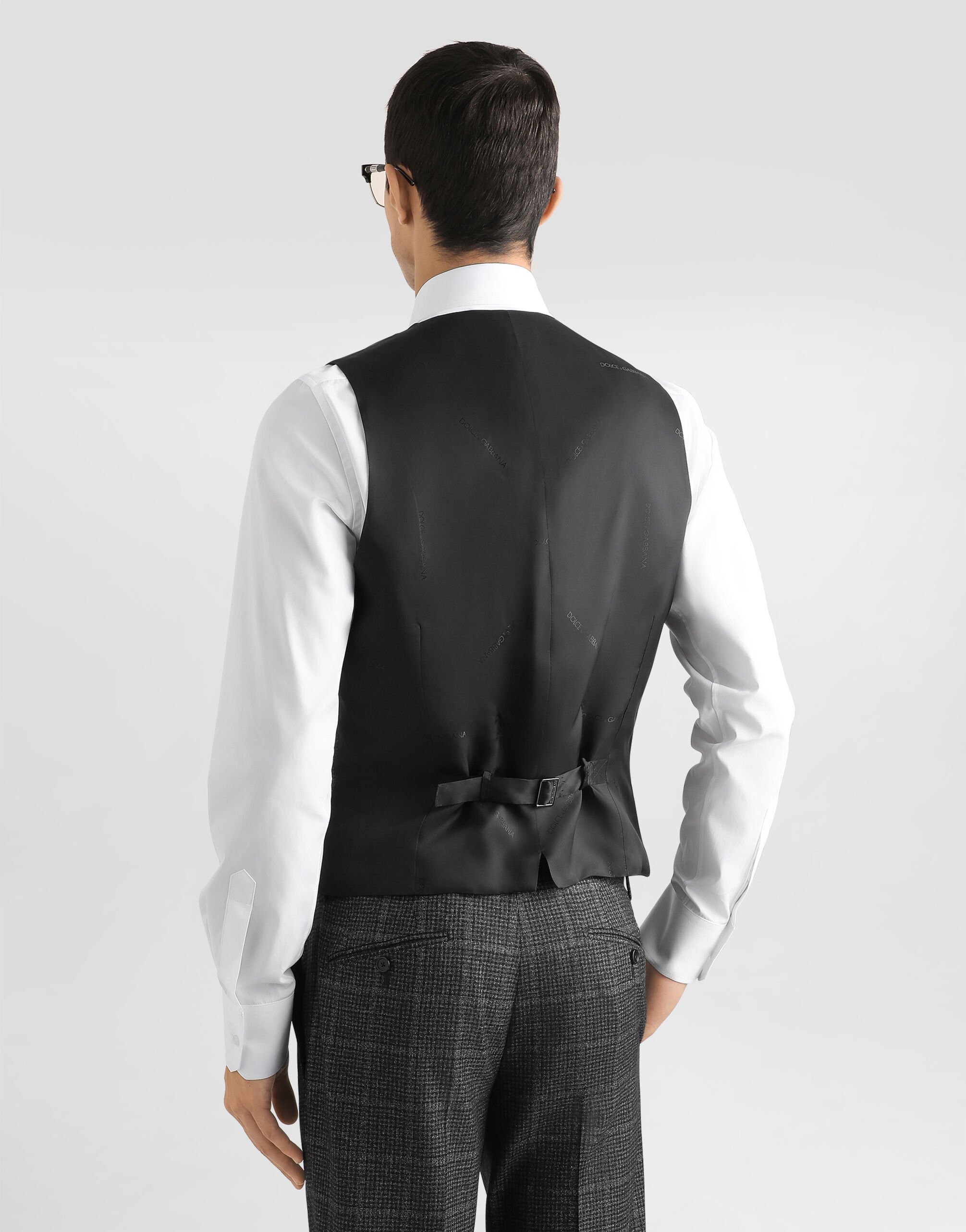 Deconstructed 2 buttons dress in Multicolor for Men