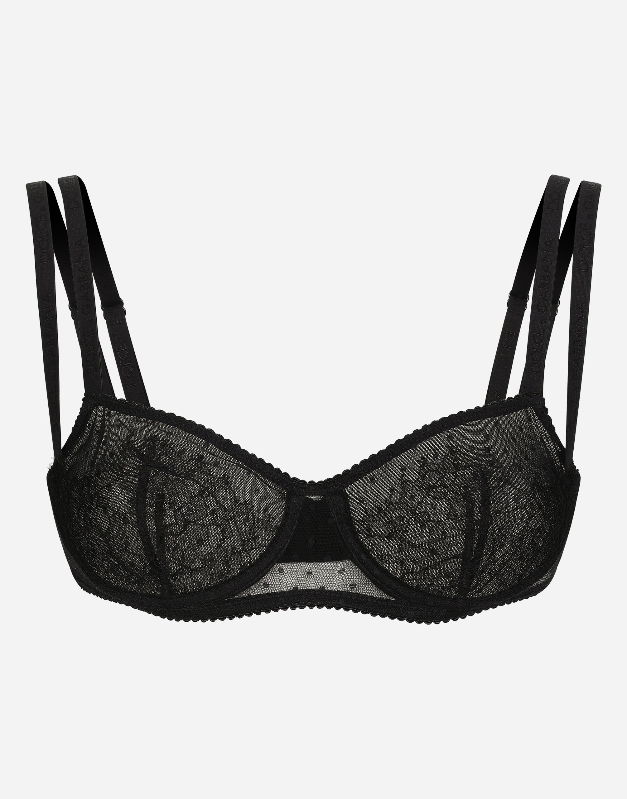 Dolce & Gabbana Lace balconette bra Black O1G24TONQ79