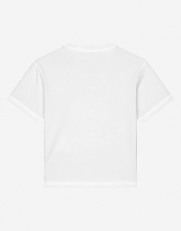 Dolce & Gabbana T-SHIRT MANICA CORTA Verde L4JTHVG7NVX