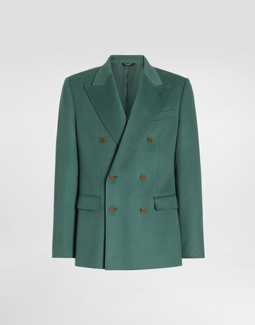 Dolce & Gabbana Sicilia light double-breasted cashmere jacket  G2TV8THU2BZ