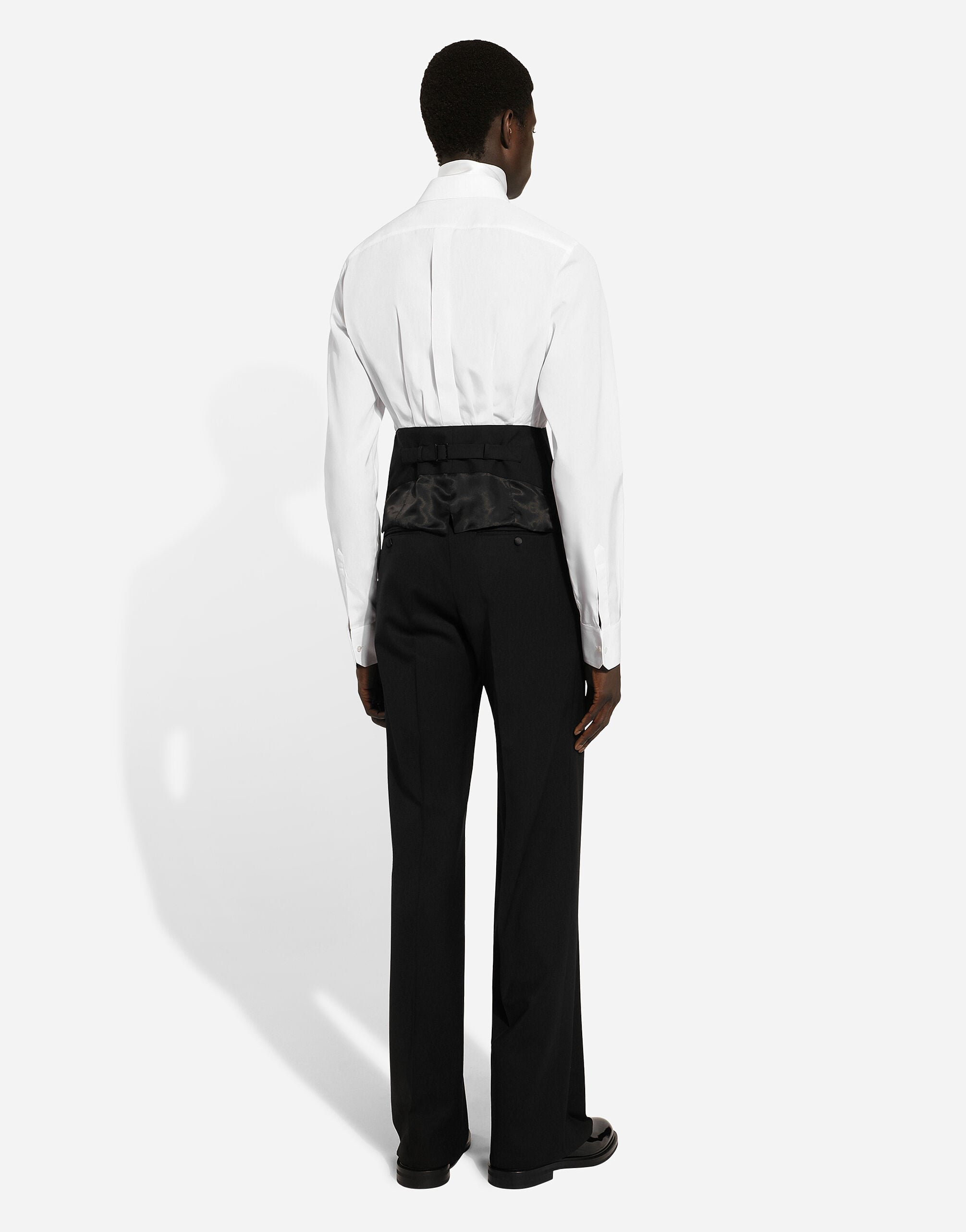Tuxedo shirt with vest bottom section - thumbnail 3