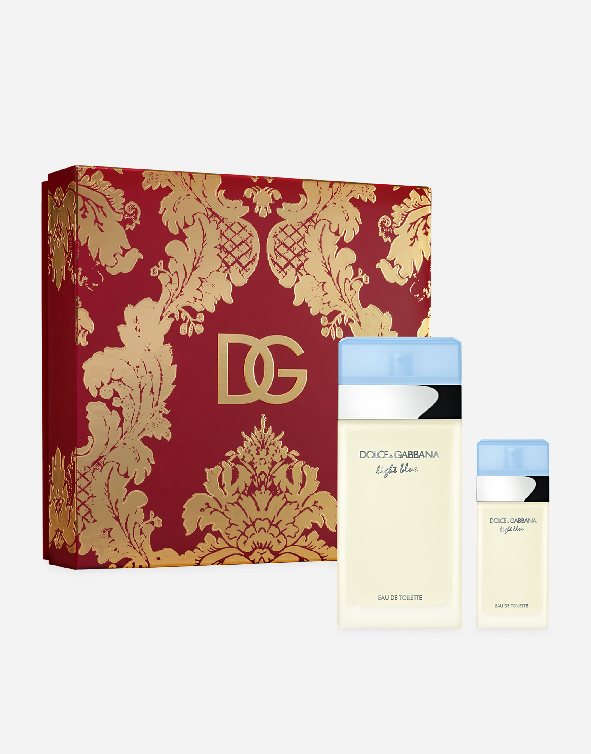 Dolce & Gabbana مجموعة هدايا فاخرة لماء تواليت LIGHT BLUE من Dolce&Gabbana - VT00H6VT000