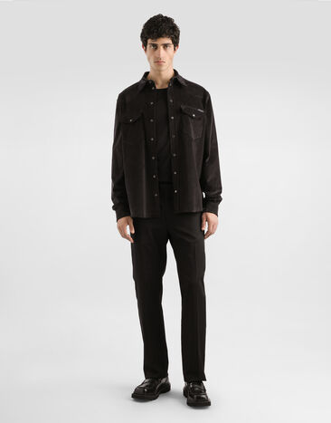 Dolce & Gabbana Cotton t-shirt Black G8SX5TFU7EQ