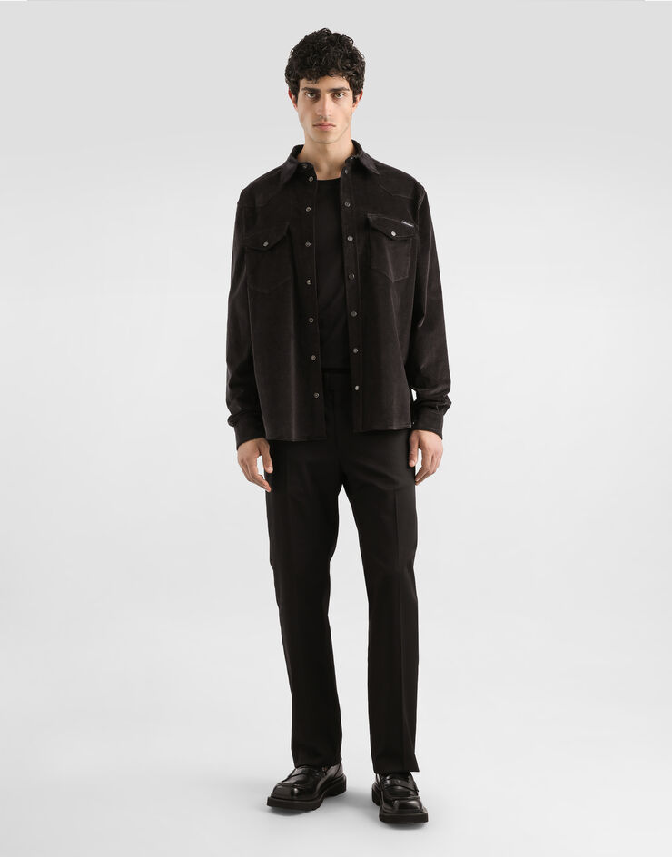 Dolce & Gabbana Cotton t-shirt Black G8SX5TFU7EQ
