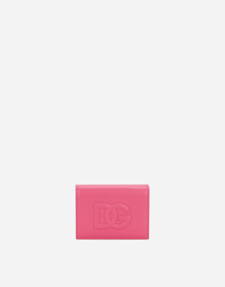 Dolce & Gabbana DG Logo French Flap wallet Lilac BI3276AG081