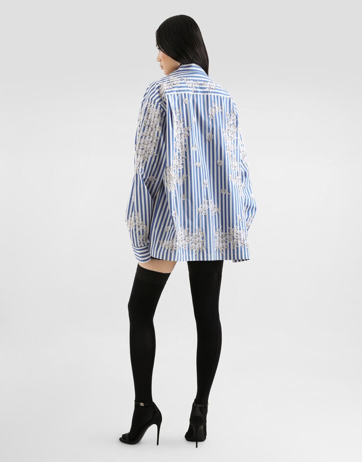 Dolce & Gabbana Abito in tulle leggero stretch Nero F6JNXTFLRDA