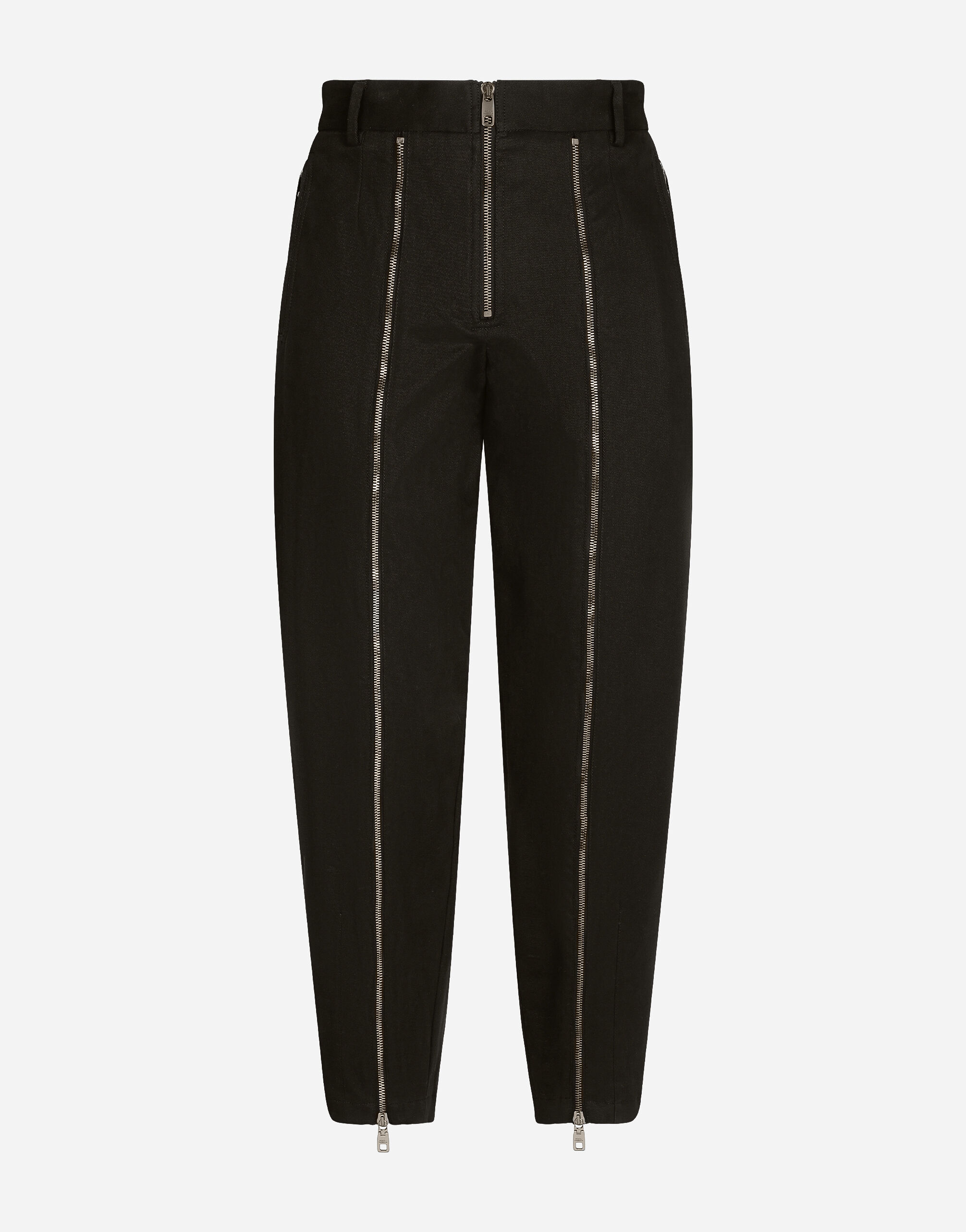Pantalon discount zippé homme