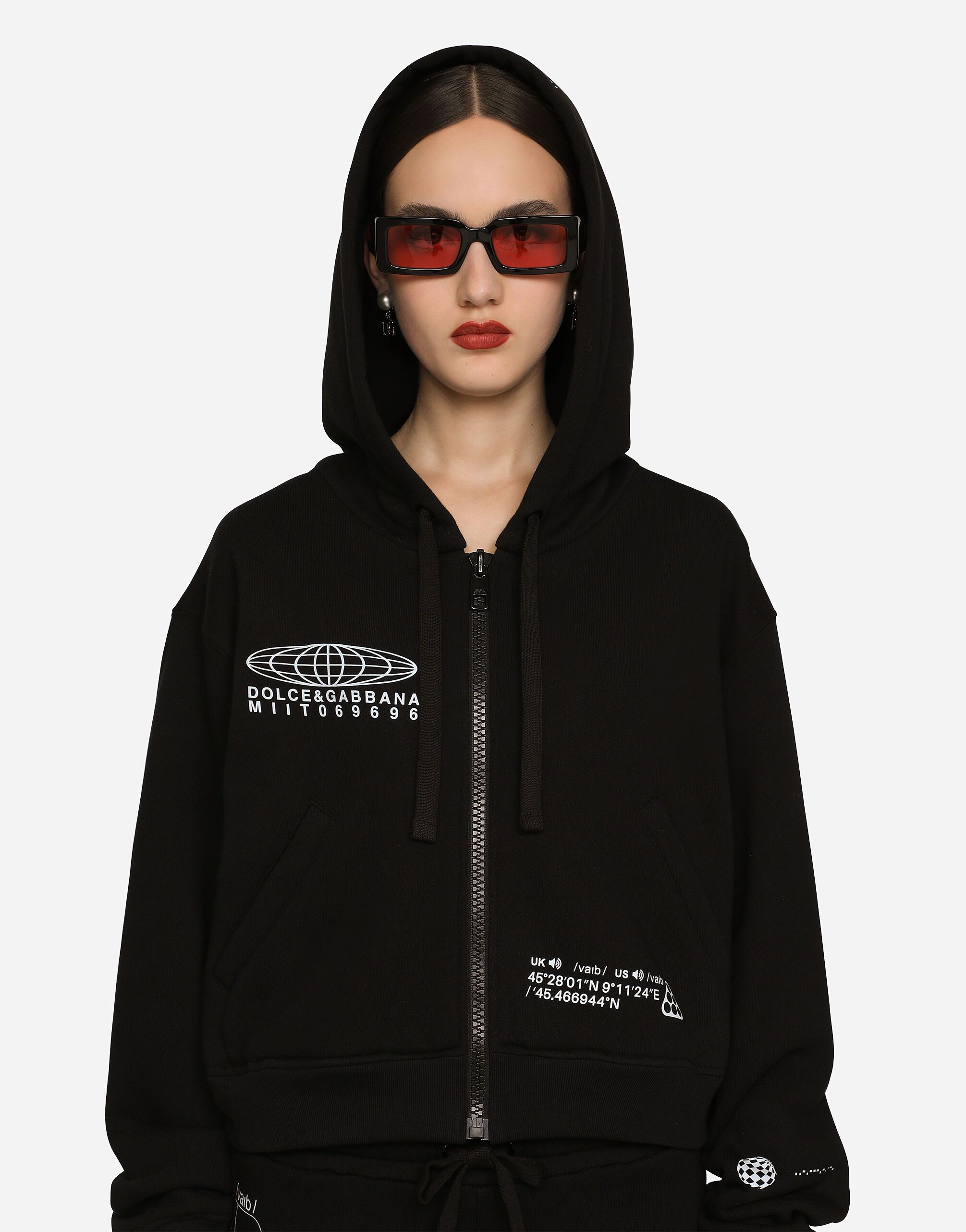 Dolce and gabbana shop hoodie women's