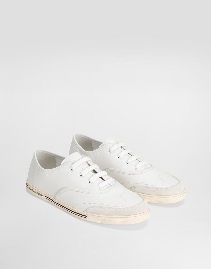 Dolce & Gabbana Saint Tropez calfskin sneakers White CS2351AQ724