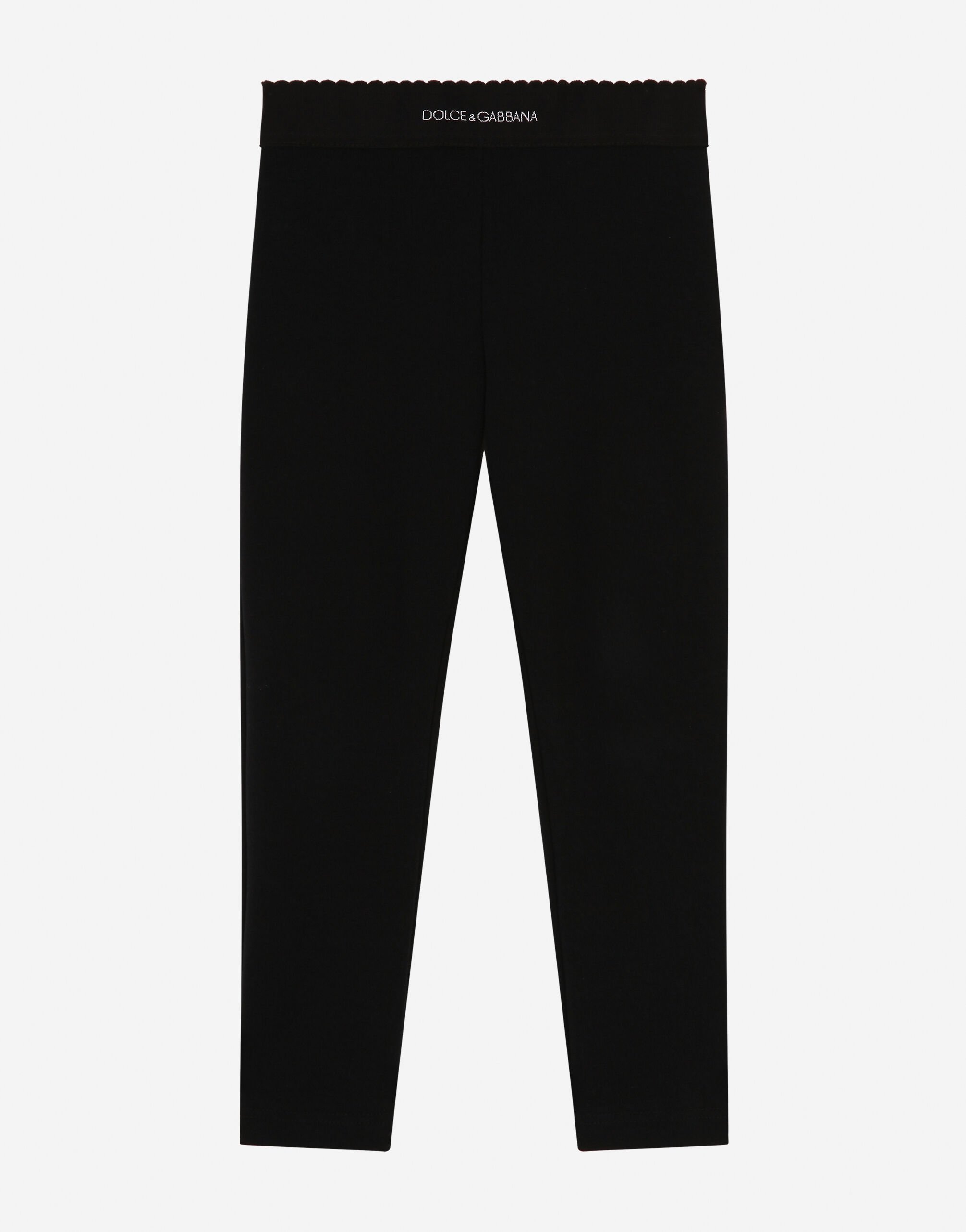 Dolce & Gabbana Cotton leggings Black L5JP3JG7E3K