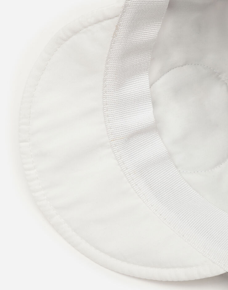 Dolce & Gabbana Baseball cap in poplin with dna patch Dolce & Gabbana Baseball cap in poplin with dna patch PANNA LN4H71G7VFO