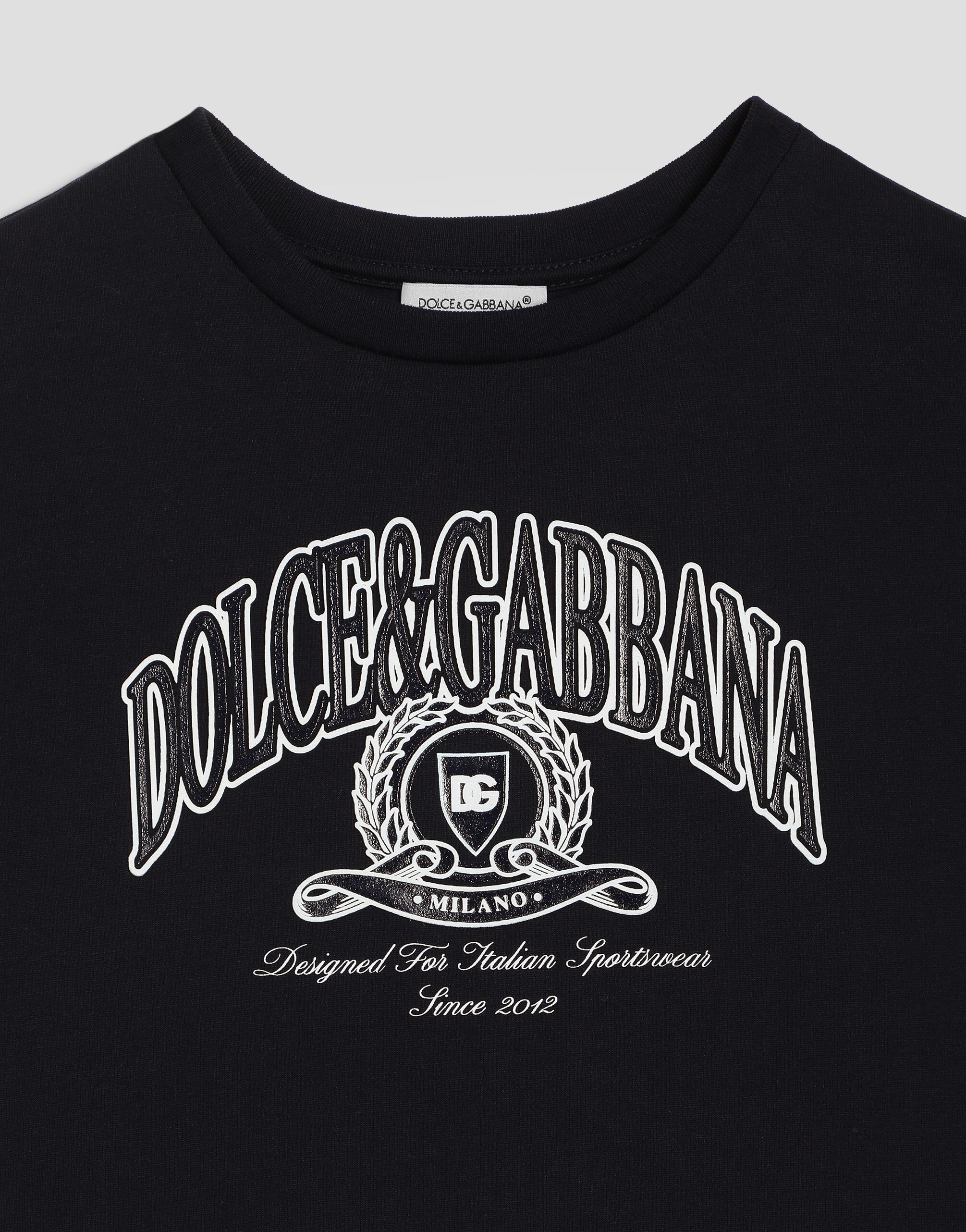 Jersey t-shirt with logo