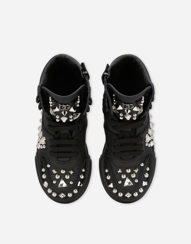 Dolce & Gabbana Portofino New Roma high-top sneakers Black DA5082AL592