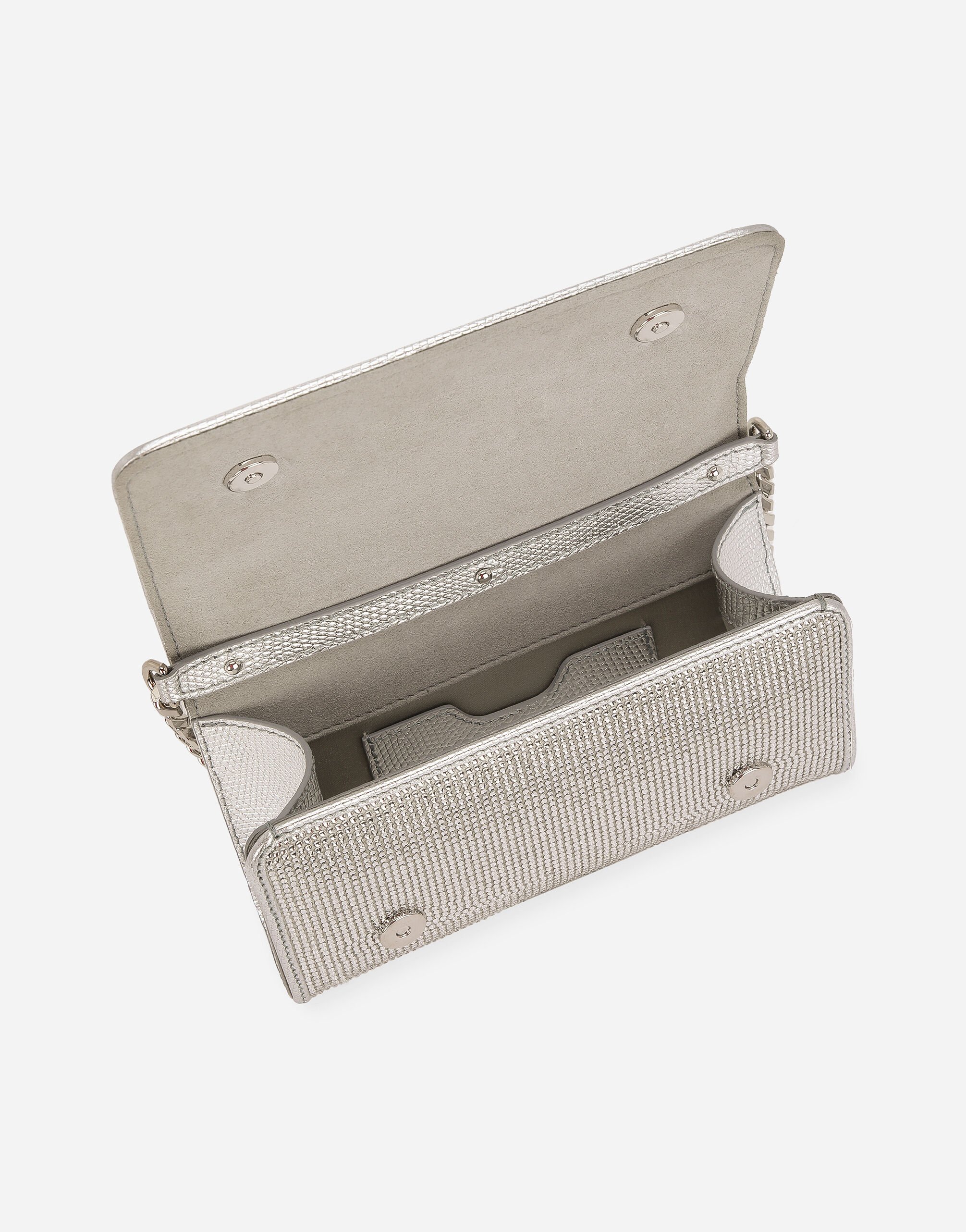 Clutch 3.5 in Silber fur Damen Dolce Gabbana
