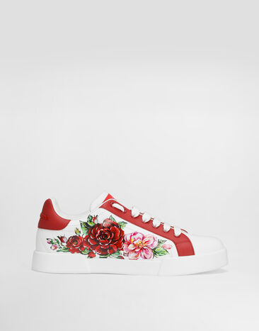Dolce & Gabbana Calfskin Portofino sneakers Print CK2330AD773