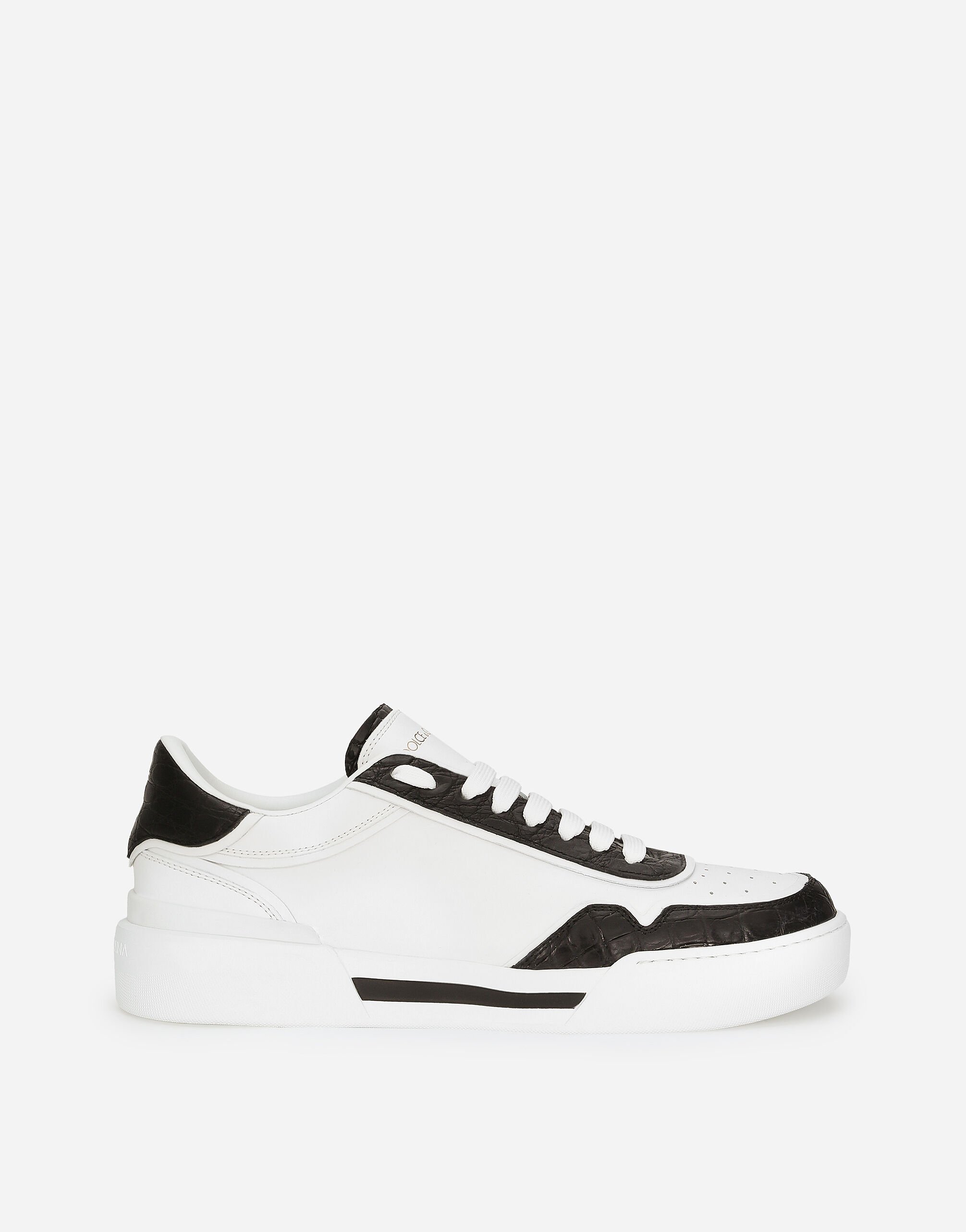Calfskin New Roma sneakers in Multicolor for Men Dolce Gabbana