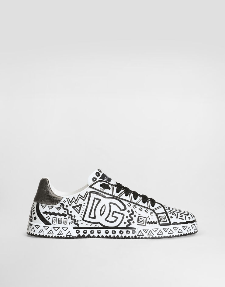 Dolce & Gabbana سنيكرز Portofino من جلد عجل Multicolor CS2464A3S57