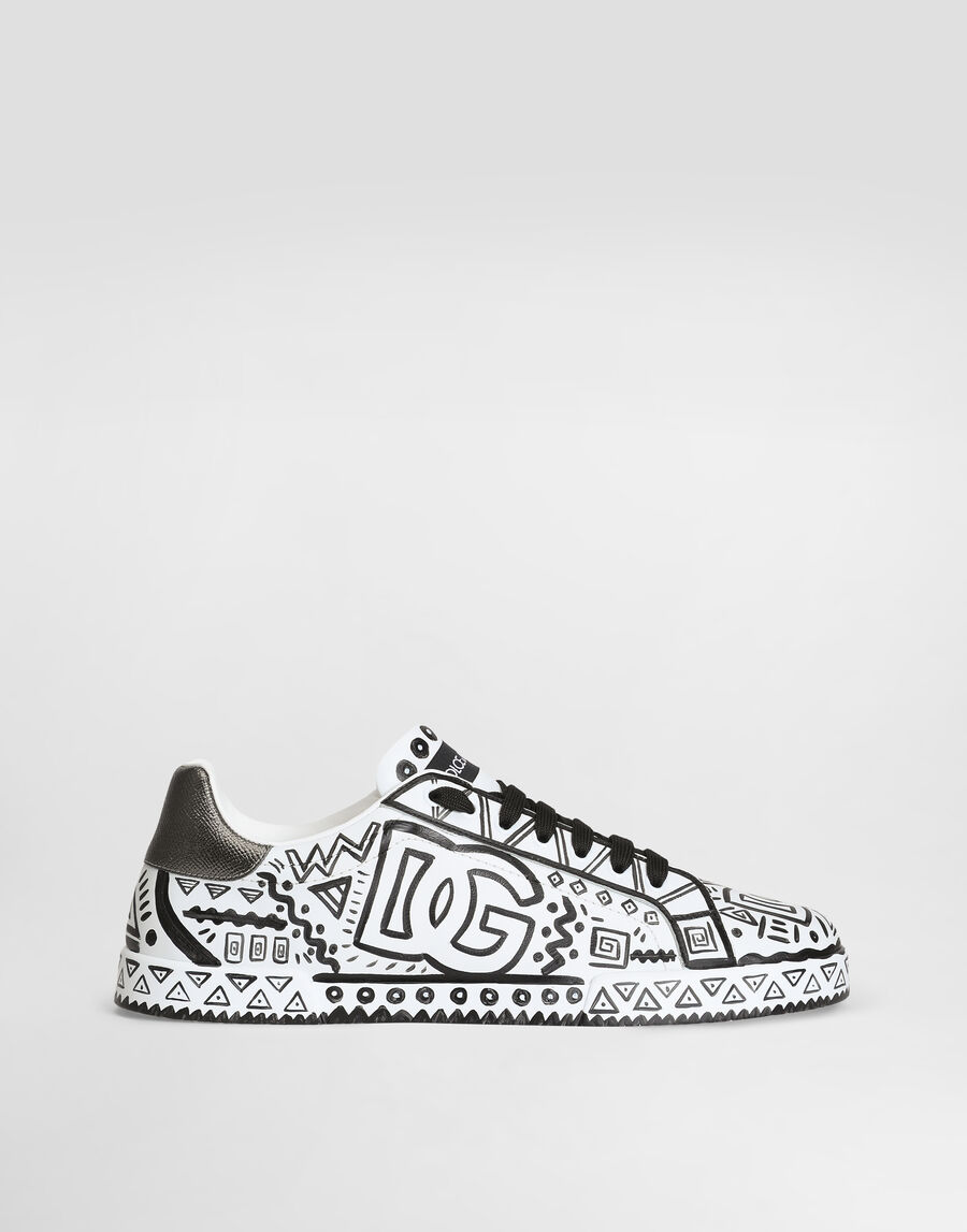 Portofino calfskin sneakers
