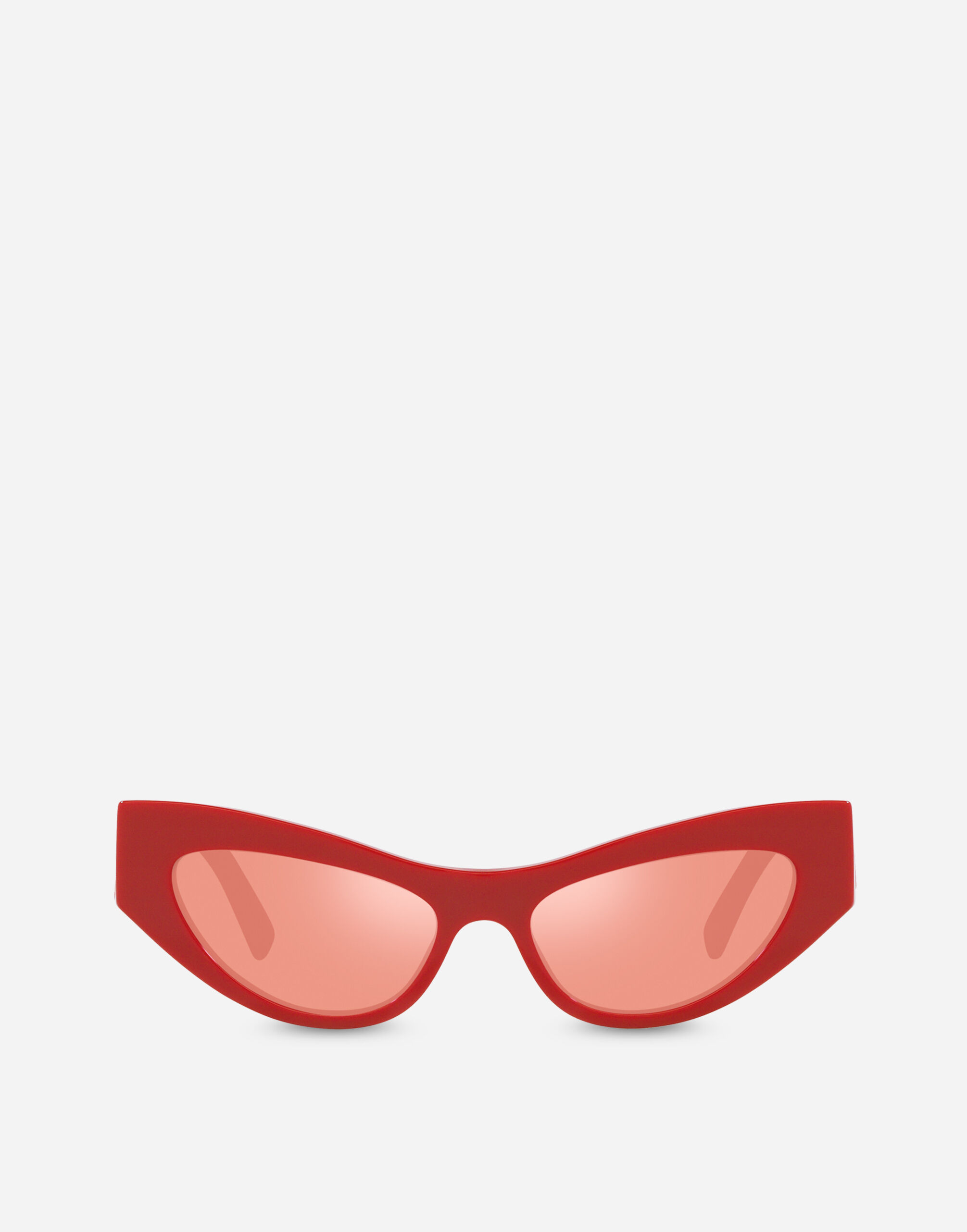 DG Logo sunglasses in Red Dolce Gabbana