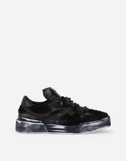 Dolce & Gabbana Terrycloth New Roma sneakers Black/Silver CS1863AO223