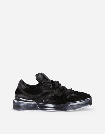Dolce & Gabbana Terrycloth New Roma sneakers Black CS2213AA335