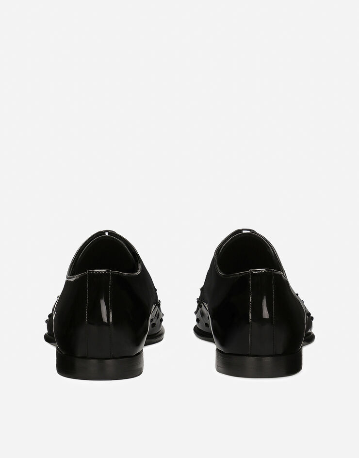 Calfskin Derby shoes in Black for | Dolce&Gabbana® US