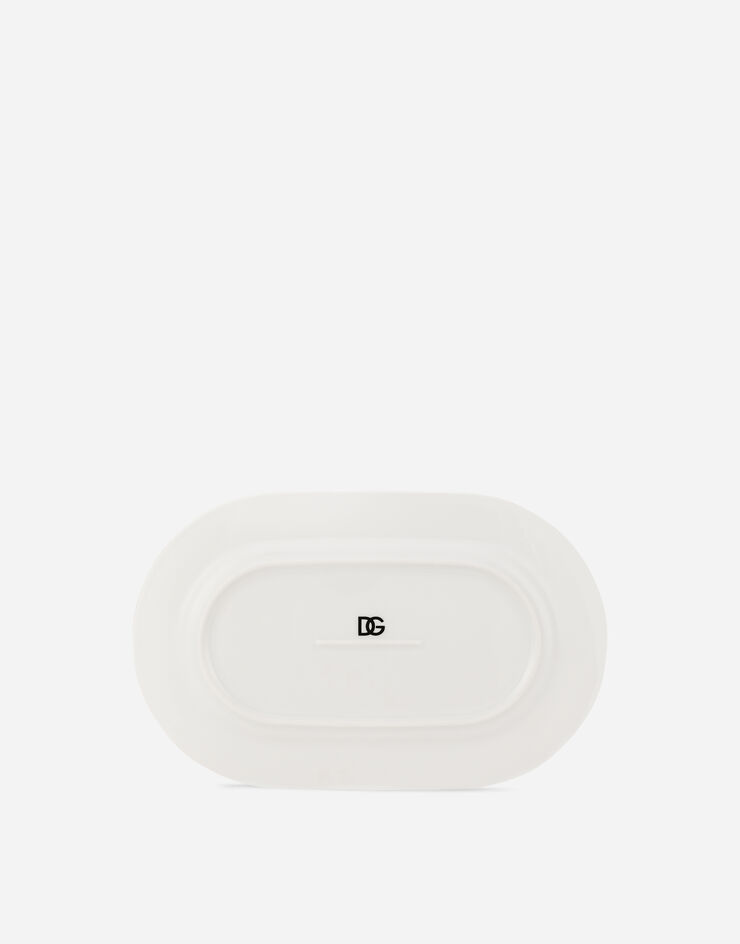 Dolce & Gabbana Porcelain Platter Multicolor TC0147TCALH