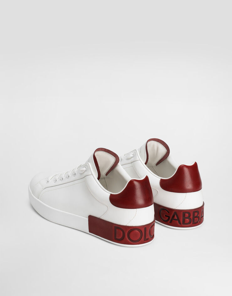 Dolce & Gabbana Portofino calfskin sneakers Multicolor CS2278A9U73