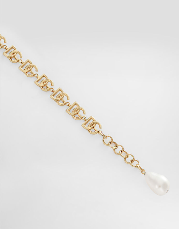 Dolce & Gabbana Bracelet with multiple DG logos Gold WBP6L3W1111