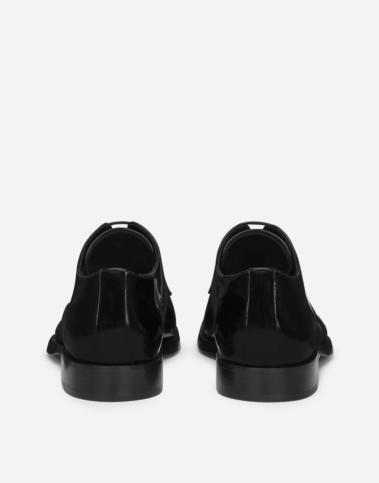 Dolce&Gabbana حذاء ديربي من جلد عجل مصقول أسود A10793A1037