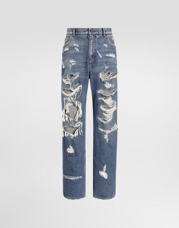 Dolce & Gabbana Denim trousers Multicolor GP18LDG8QA7