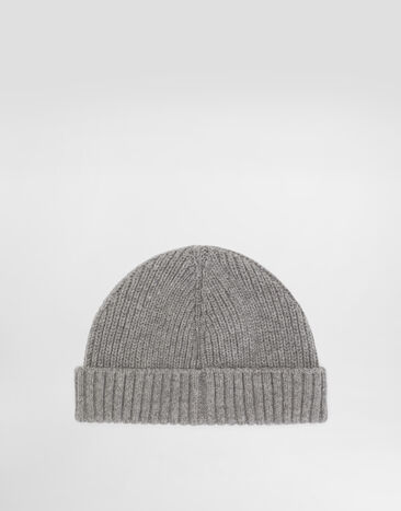 Dolce & Gabbana 립 니트 비니 Grey LBKHC0JGMBC