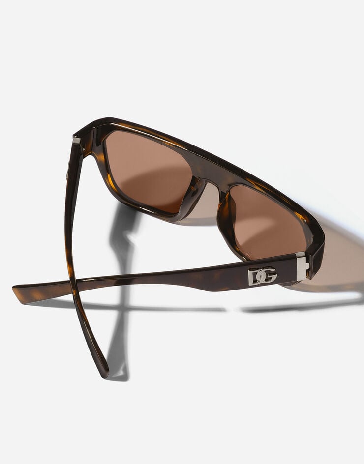 Dolce & Gabbana DG Crossed Sunglasses Dolce & Gabbana DG Crossed Sunglasses Havana VG6206VN273