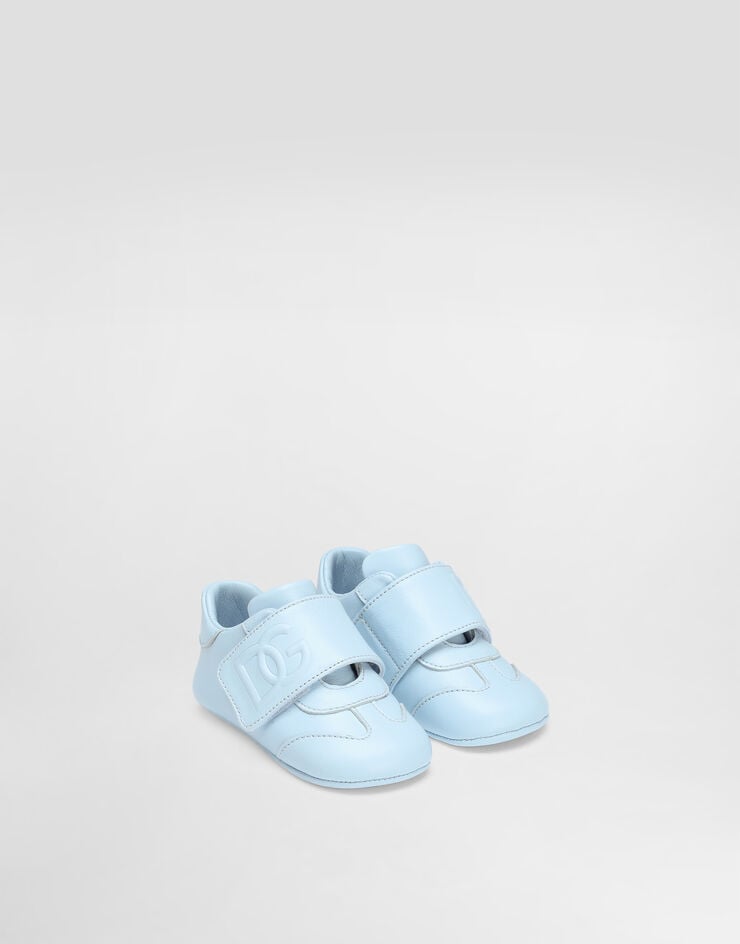 Dolce & Gabbana Sneaker in nappa calfskin Azure DK0159A1121