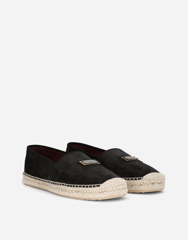 Dolce & Gabbana Suede espadrilles Black A50454AJ724