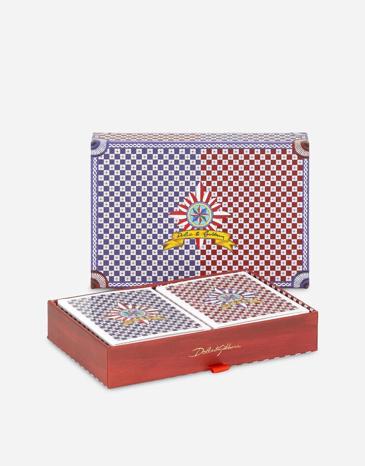 Dolce & Gabbana Poker Cards Dolce & Gabbana Poker Cards Multicolor TCC205TCAG1