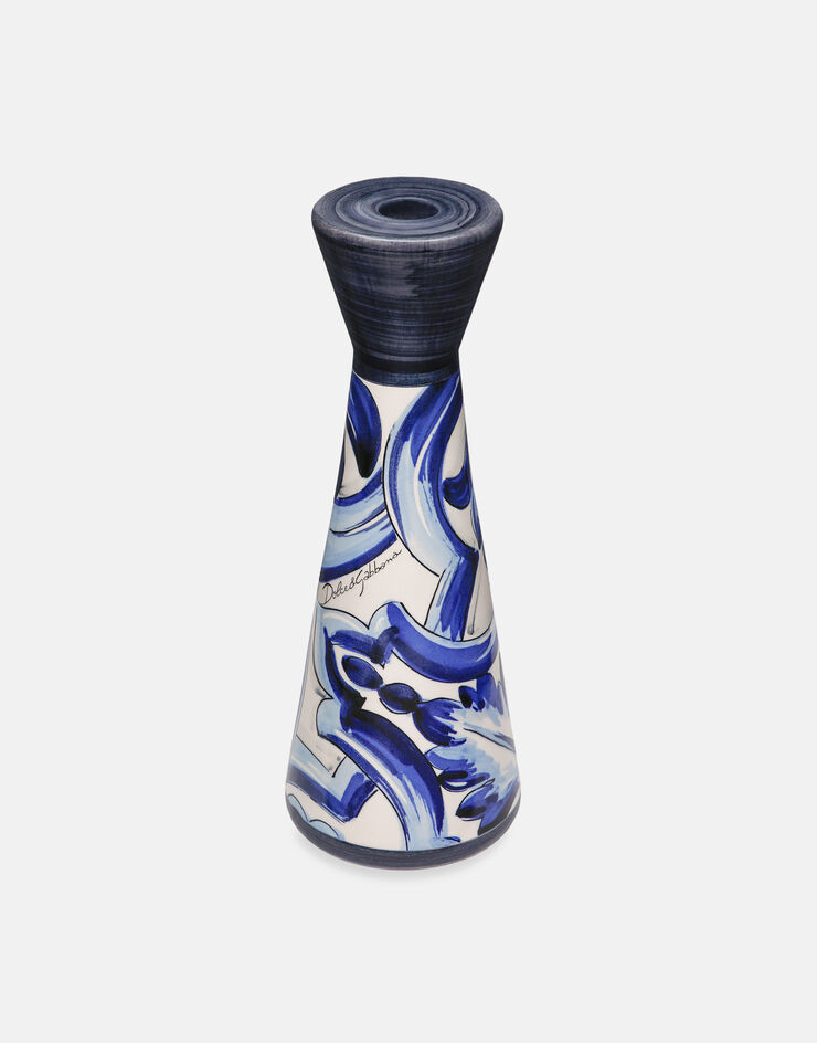 Dolce & Gabbana Ceramic Candle Holder medium Multicolor TCC187TCACD