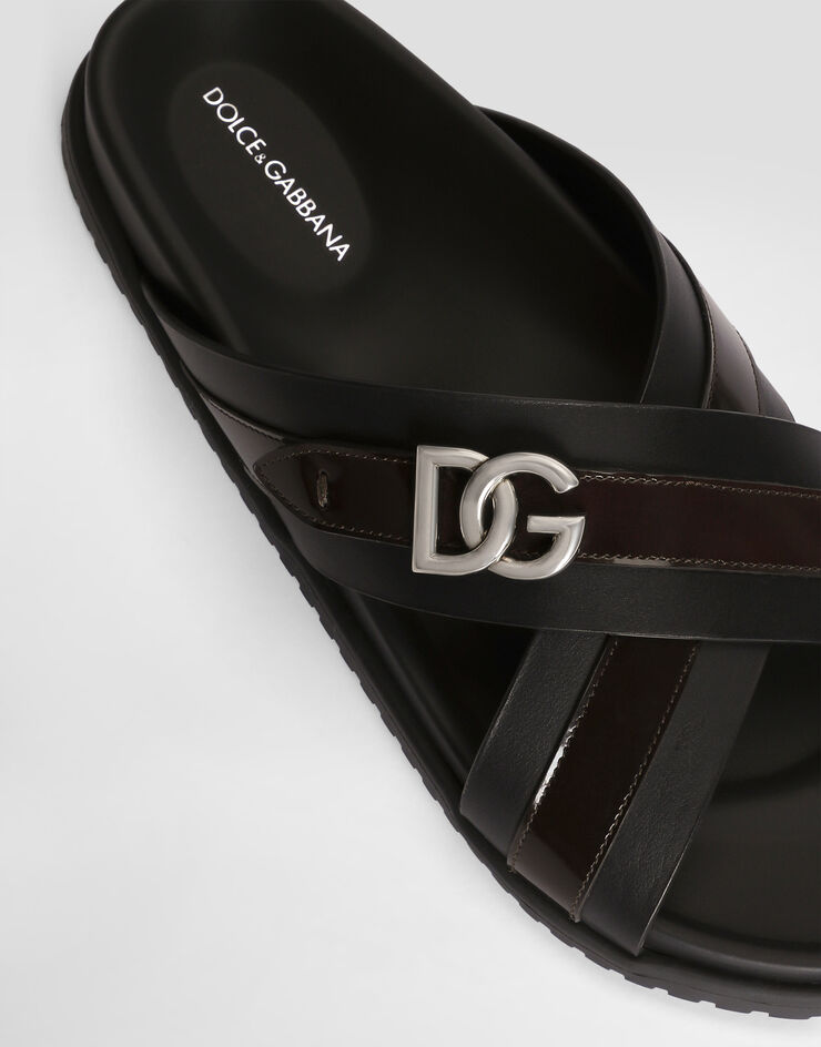 Dolce & Gabbana Sandalias en piel de vacuno Dolce & Gabbana Sandalias en piel de vacuno Multicolor A80624A0765