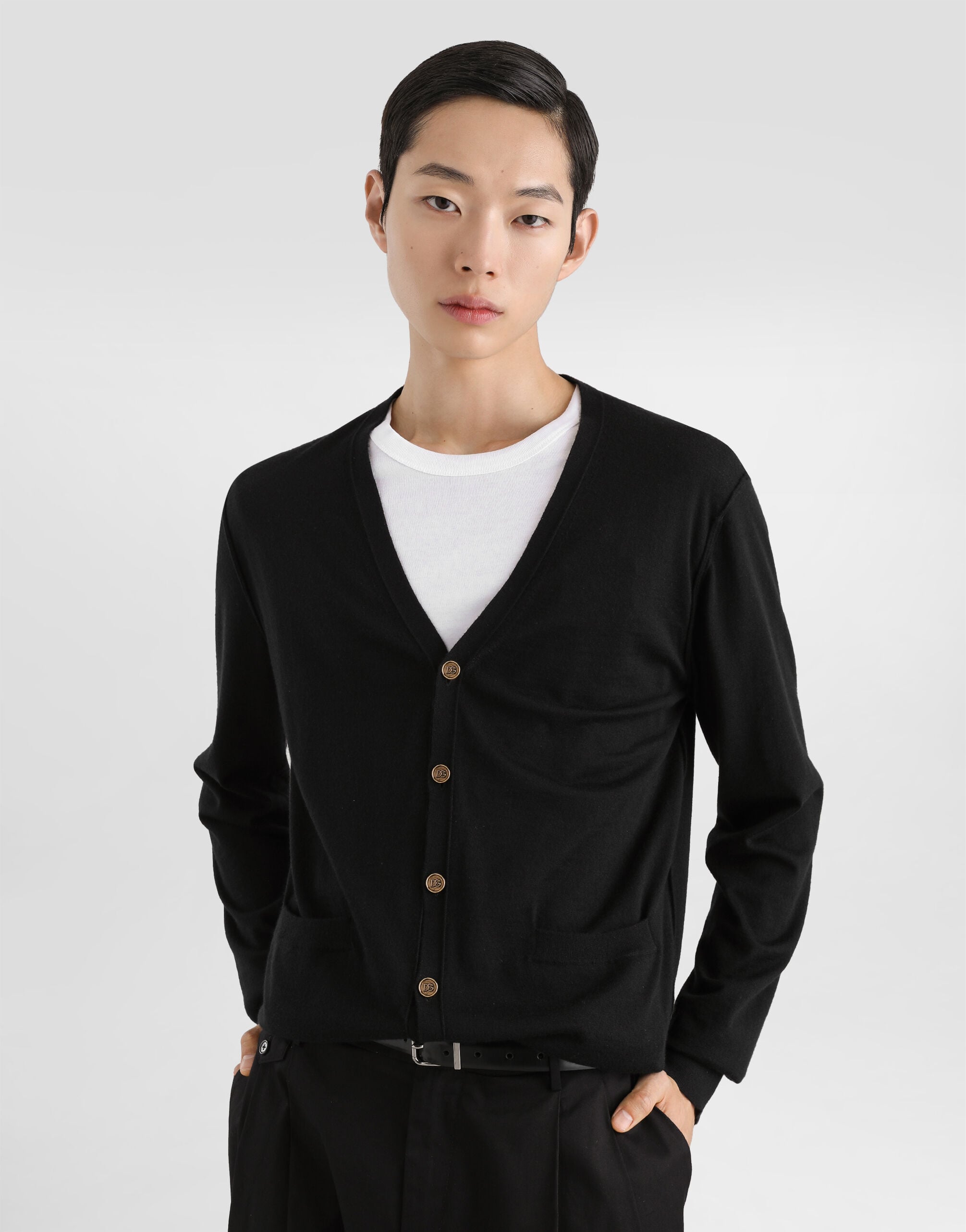 Cashmere cardigan - thumbnail 4
