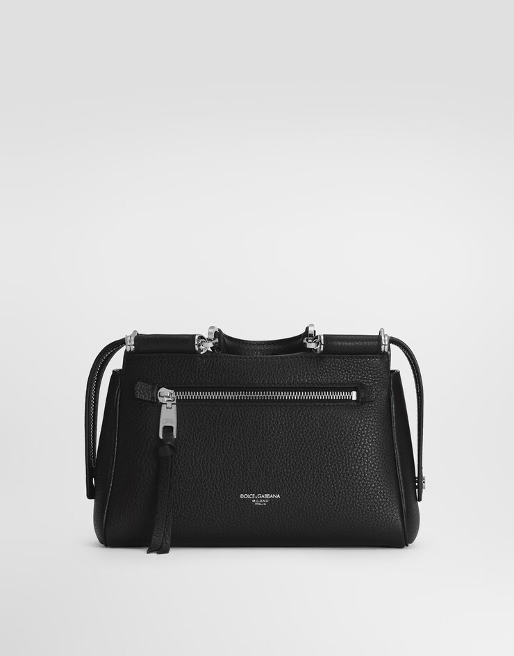 Dolce & Gabbana Vittoria handbag in calfskin Black BM7939A0370