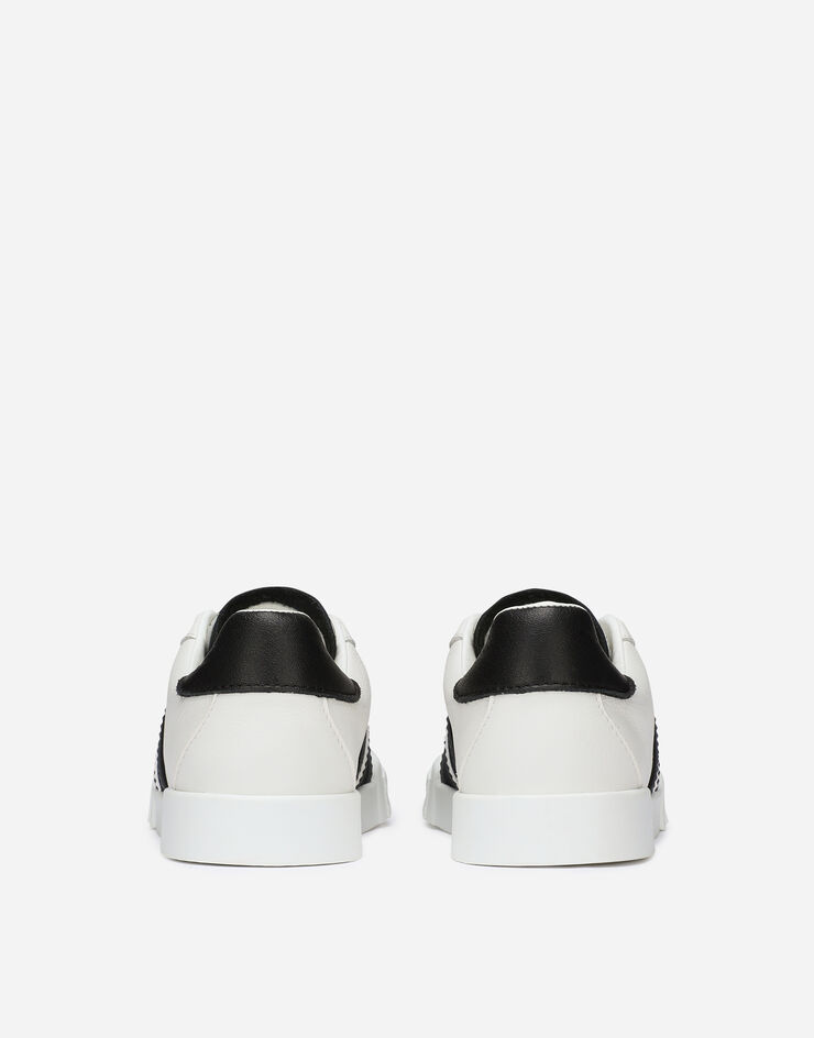 Dolce & Gabbana Portofino slip-on sneakers with DG logo Multicolor DA0793A1136