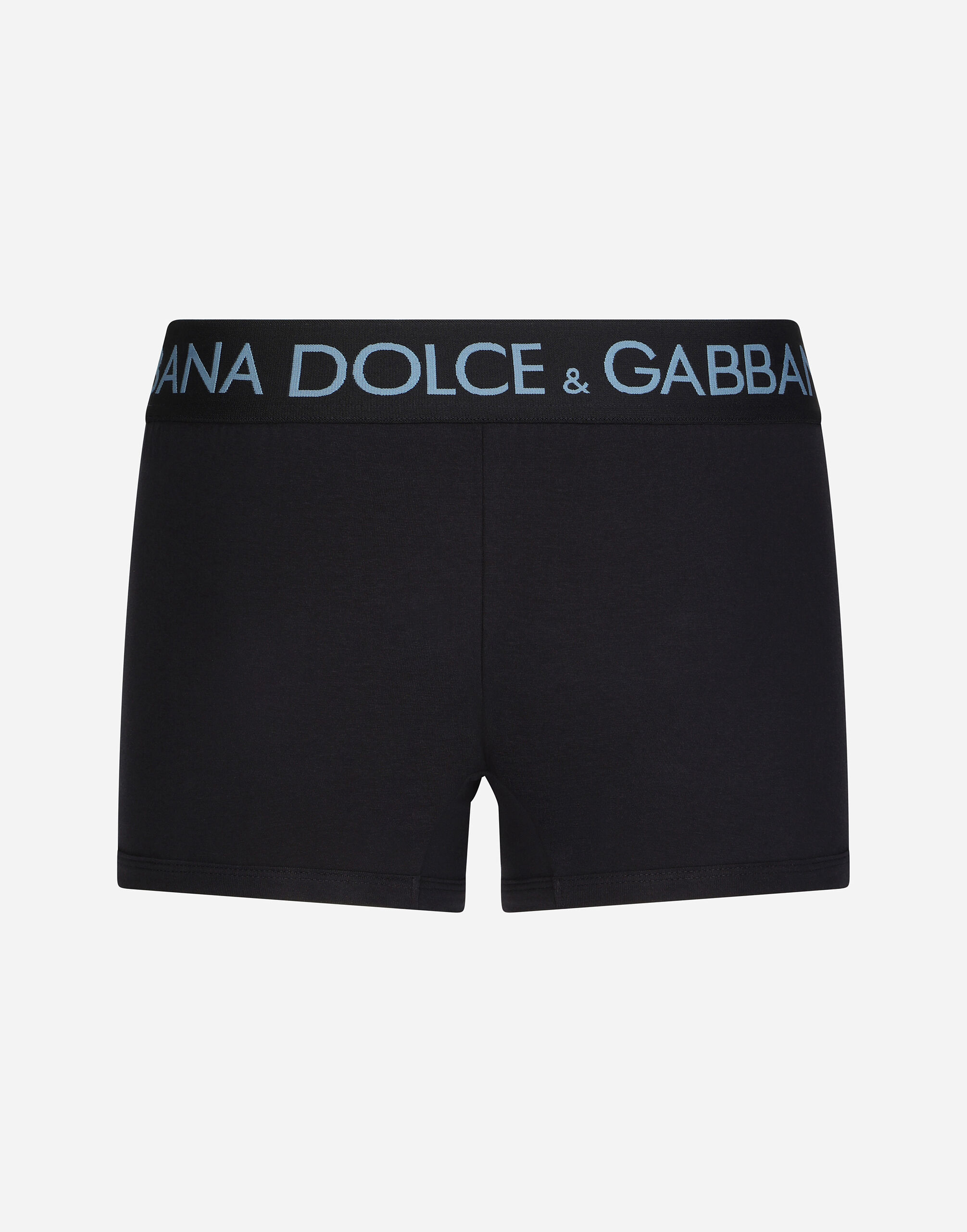 ボクサーパンツ DOLCE & GABBANA REGULAR BOXER BIPACK Stretch cotton regular-fit boxers two-pack in Black for Men
