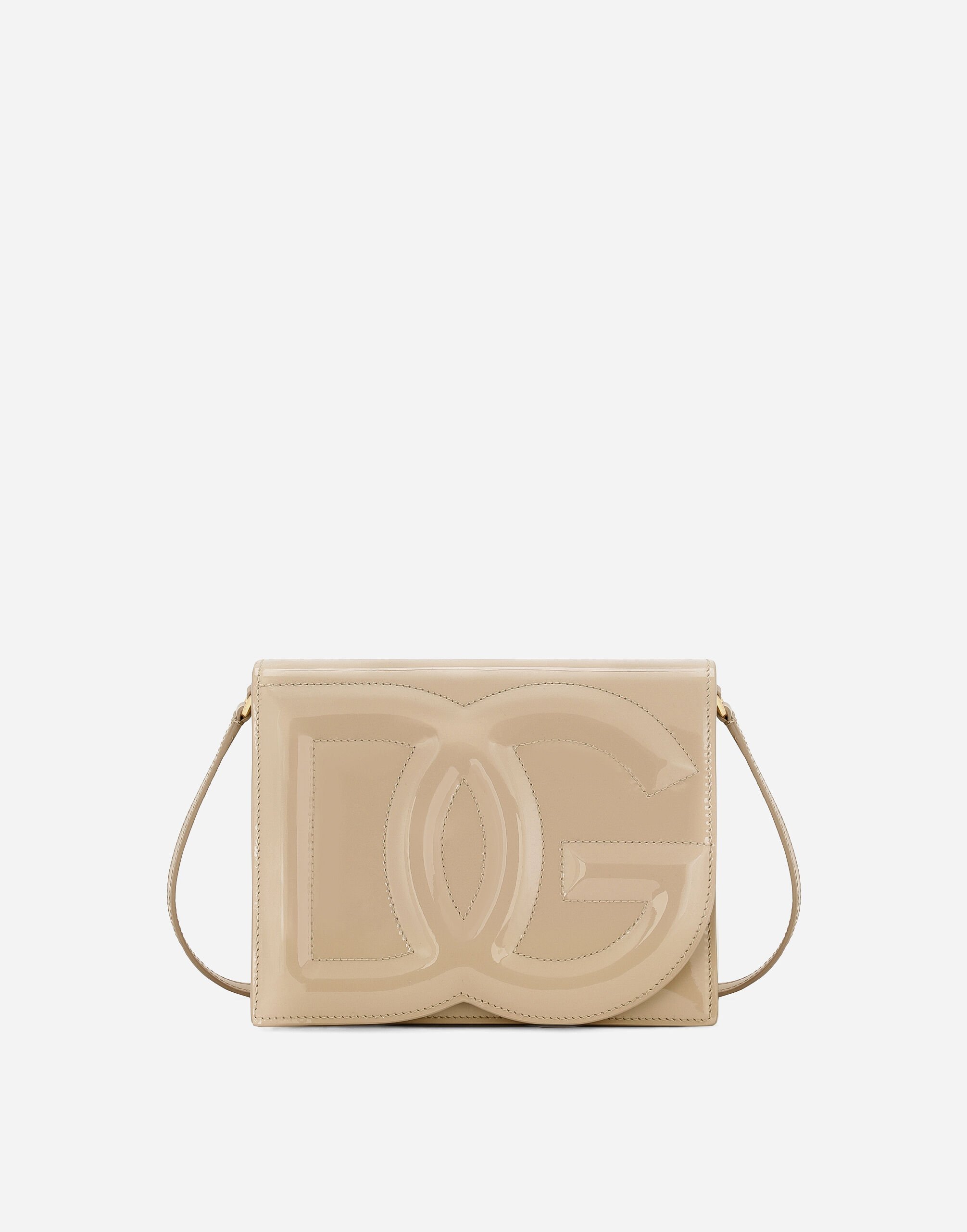 Dolce & Gabbana DG Logo 斜挎包 粉红 BB7287AS204