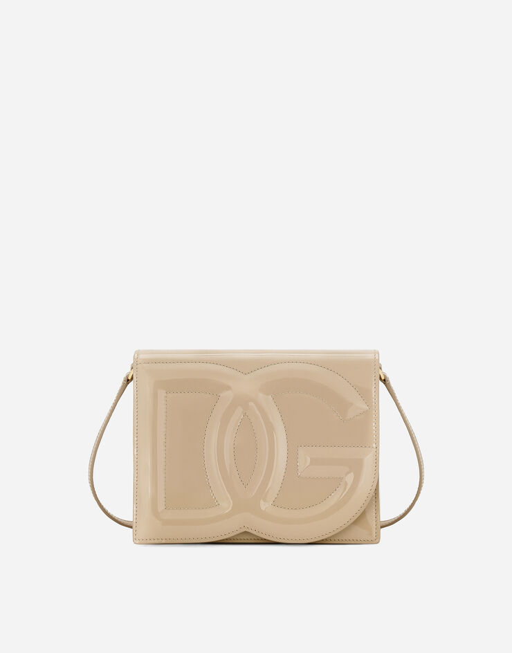 Dolce & Gabbana Bolso bandolera DG Logo Beige BB7287A1471