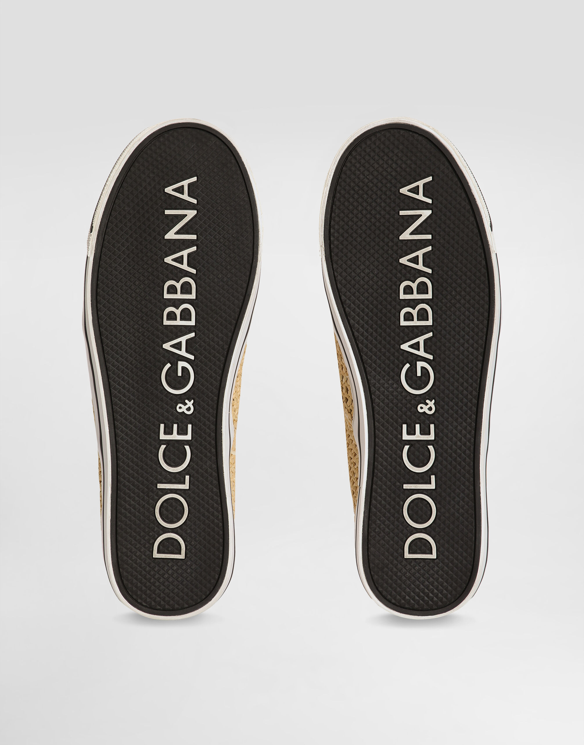 DG Sailing sneakers in raffia in Multicolor for Men