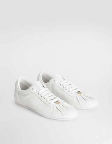 Dolce & Gabbana Soft ballet sneakers in calfskin Dolce & Gabbana Soft ballet sneakers in calfskin White CK2485A3O78